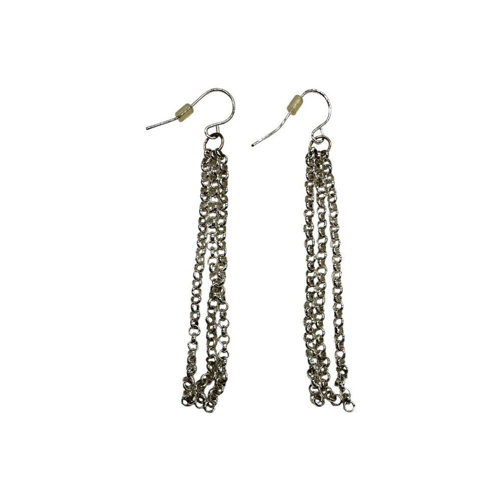 Silver Chain Dangles - Picture 3 of 4